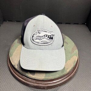 Top Of The World Florida Gators Memory Fit Hat Gray & Black Embroidered Logo Adj